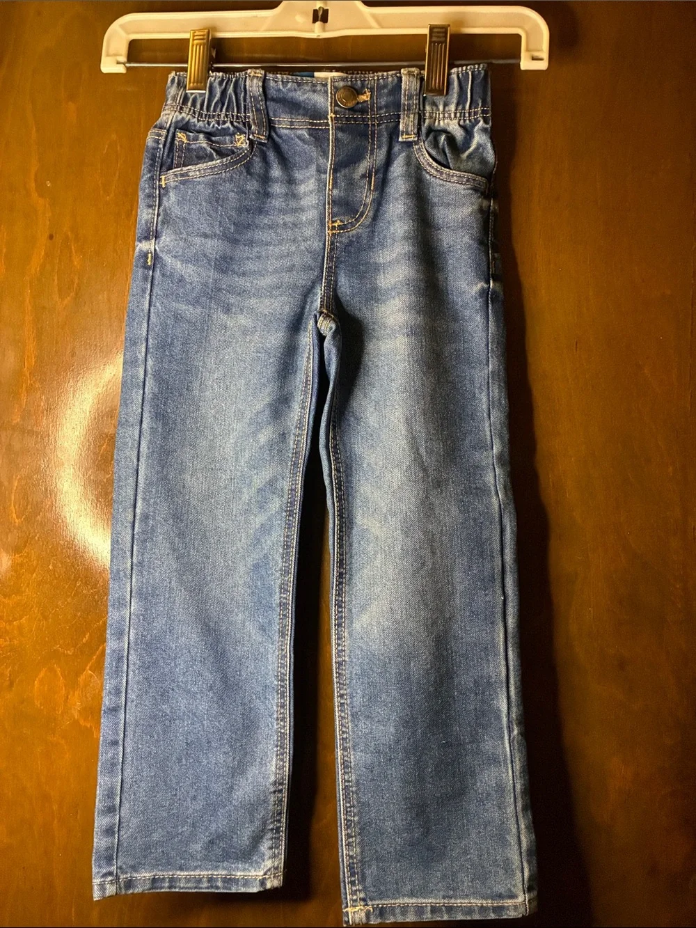 Classic Light Blue Kids' Straight-Leg Jeans